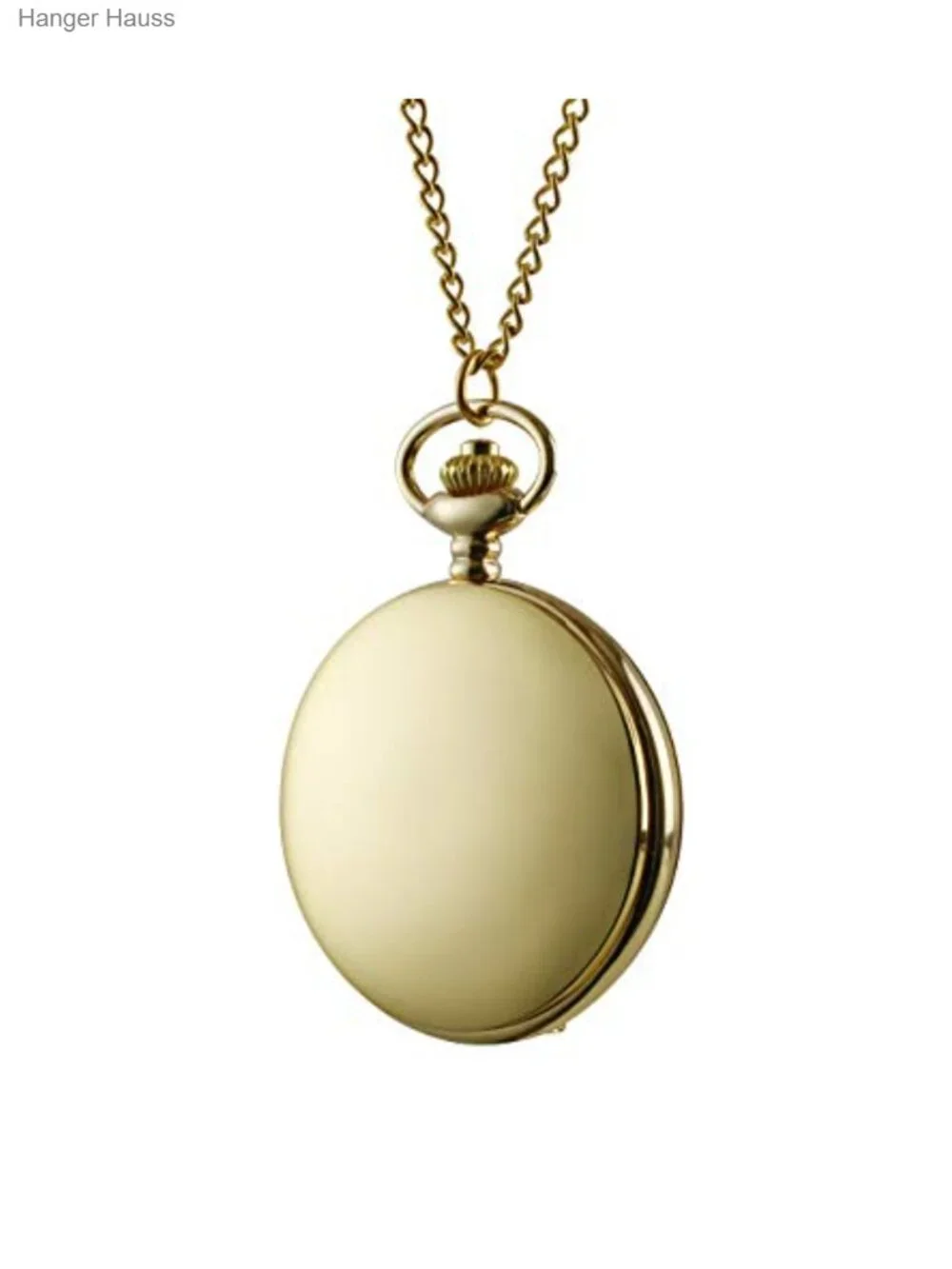 Vintage Pocket Watch with Chain Alloy Quartz Mens Womens